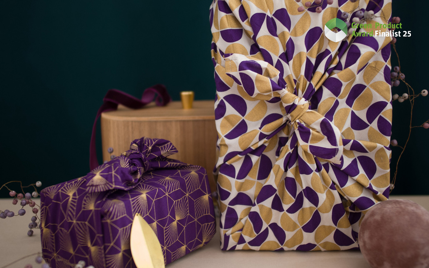 Reusable Fabric Gift Wrapping