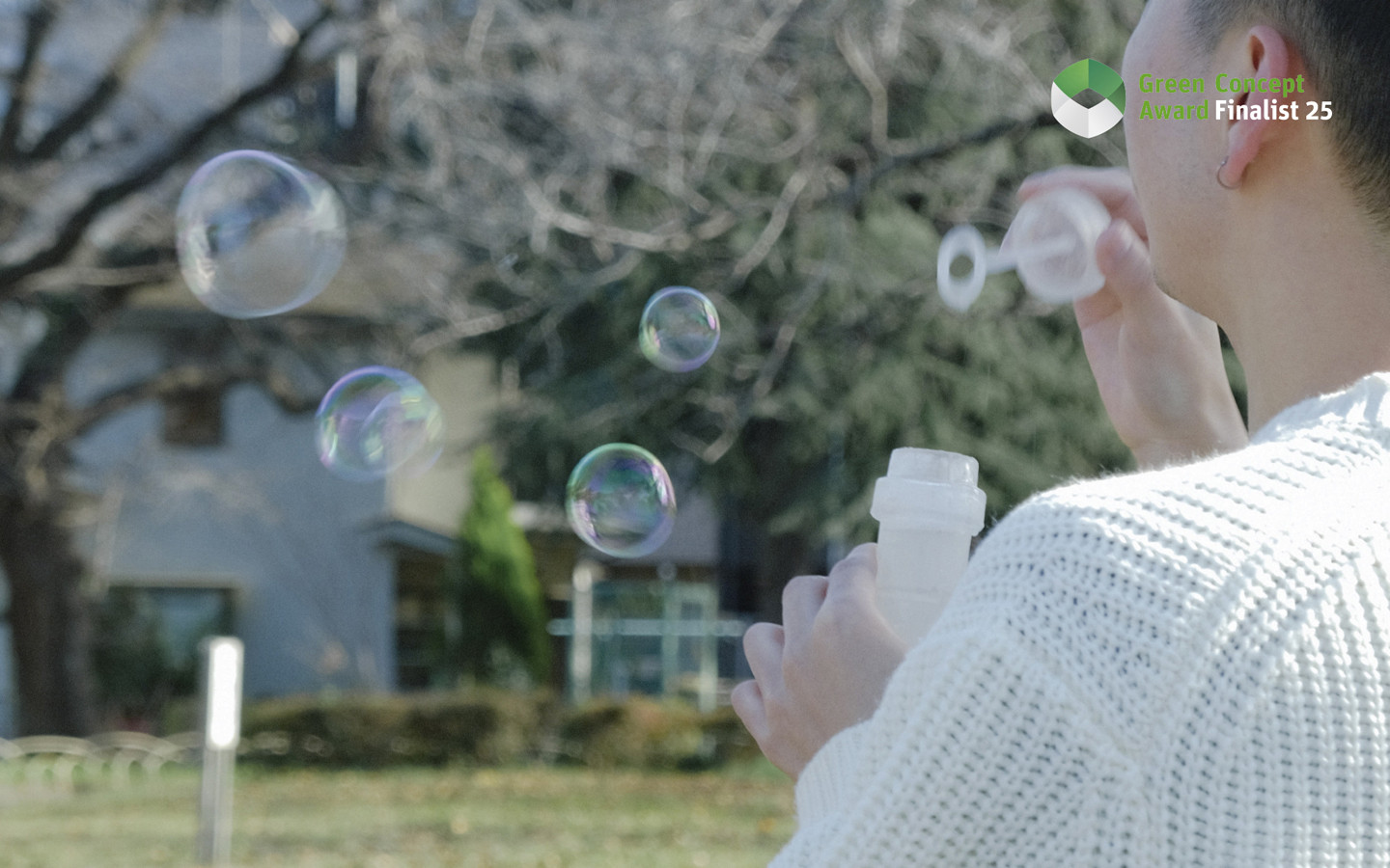 SOAP-MADE BUBBLE BLOWER