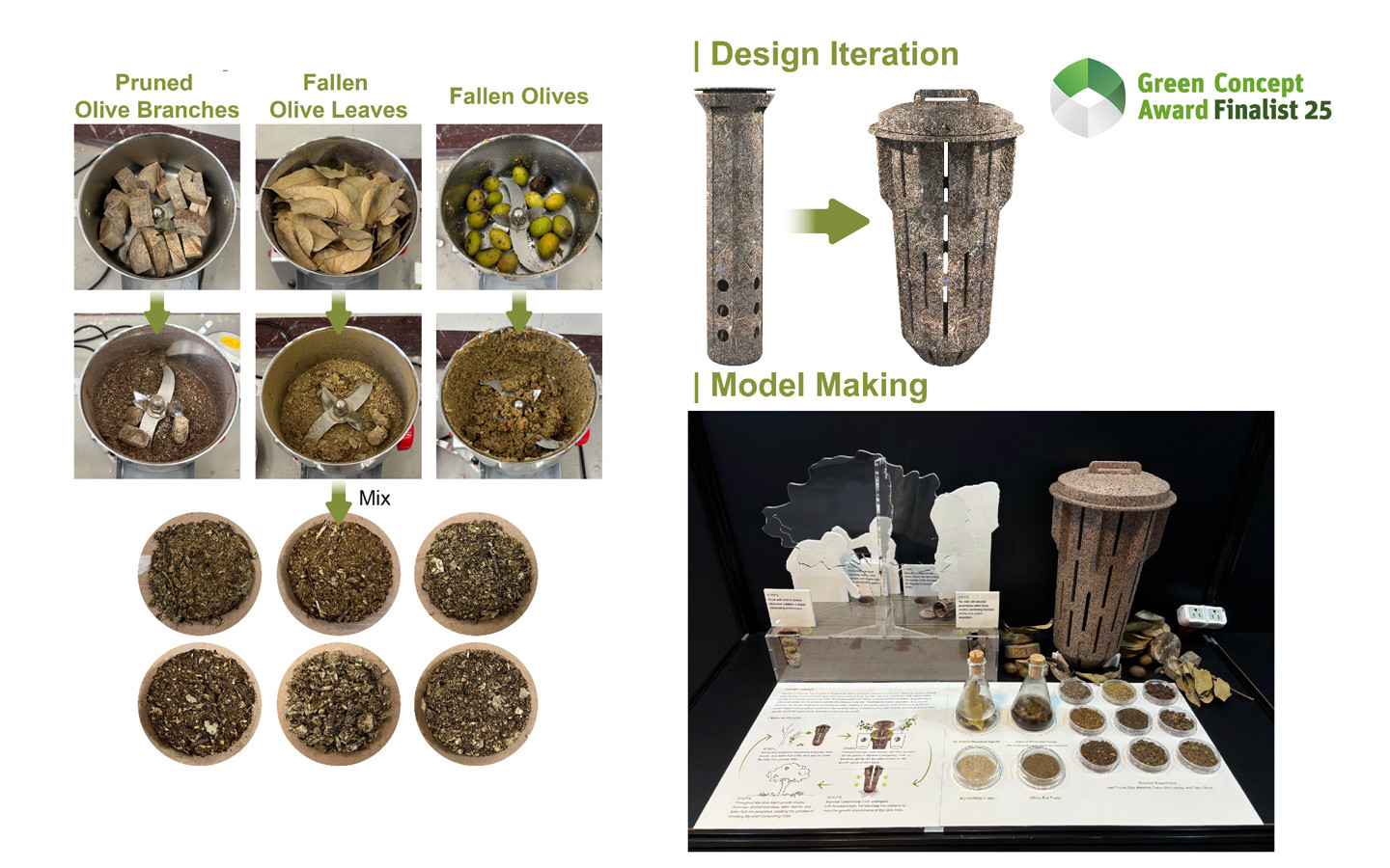 Mycelial Composting Tube